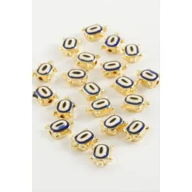 Kaplumbağa Mineli Bileklik Ve Kolye Ucu Aparatı 1 Adet-Turkuaz