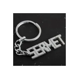 Sermet İsimli Anahtarlık-
