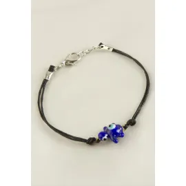 Kaplumbağa Cam Bileklik-Renkli