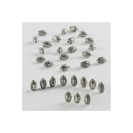 8 mm Arpa Kesim Metal Harf  metal tesbih harfi -A