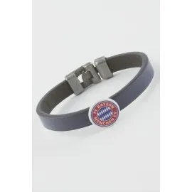 Lacivert Renkli Suni Deri Bileklik-Lacivert