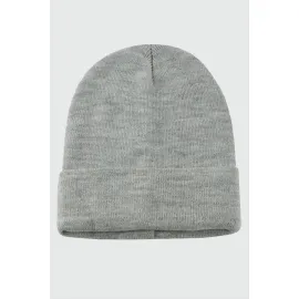 Çift Kat 1 nci kalite renkli bere  Toptan Bere Eldiven -Gri-2