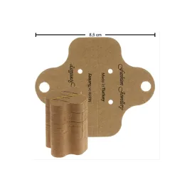 Kolye Ve Set Kolye Kartı-Kahverengi