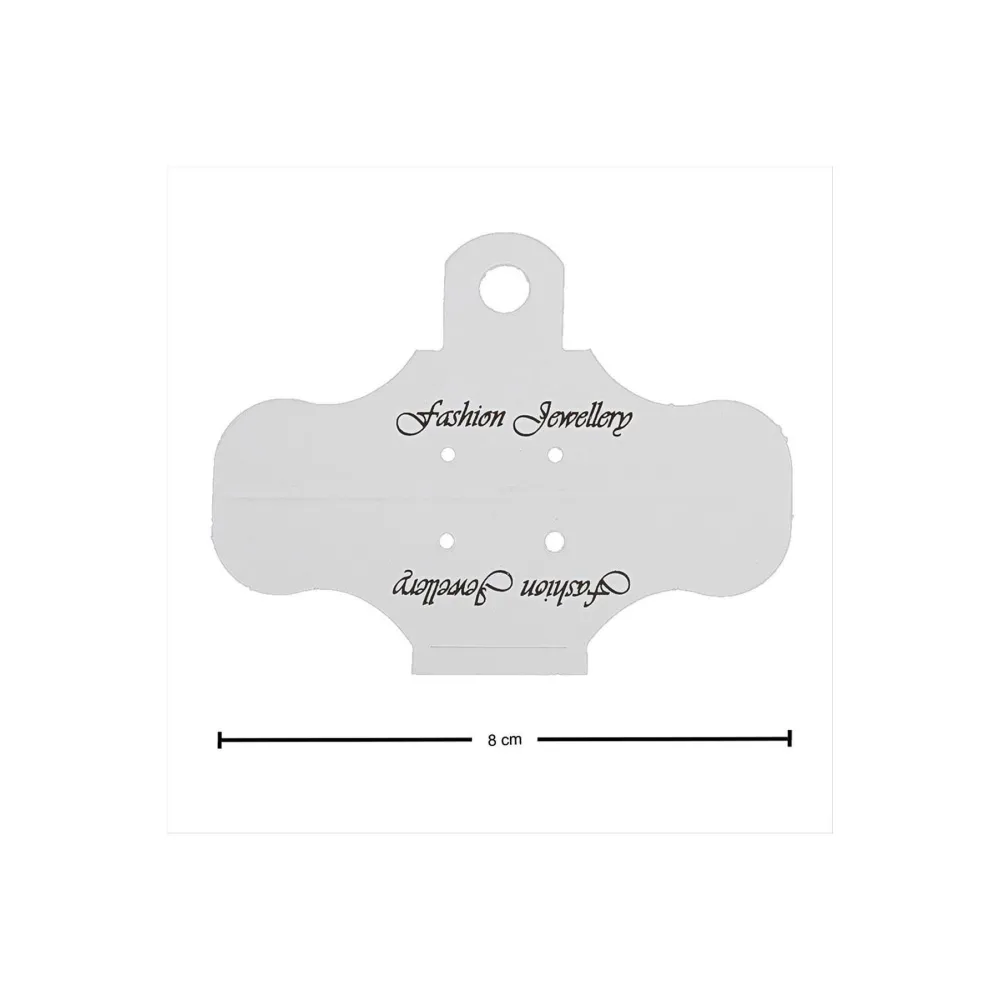 Kolye Ve Set Kolye Kartı-Beyaz