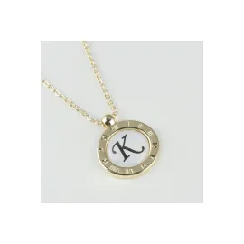 Seri Sonu Harfli Kolye-K