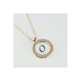 Seri Sonu Harfli Kolye-O