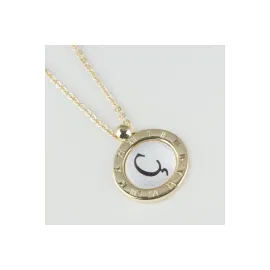 Seri Sonu Harfli Kolye-Ç