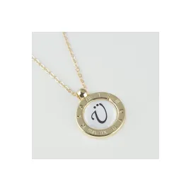 Seri Sonu Harfli Kolye-Ü