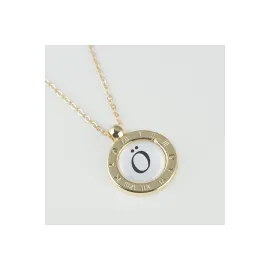 Seri Sonu Harfli Kolye-Ö