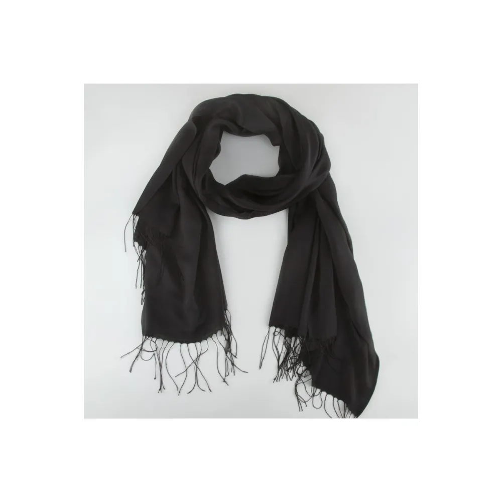 Çift Yönlü Şal-Siyah