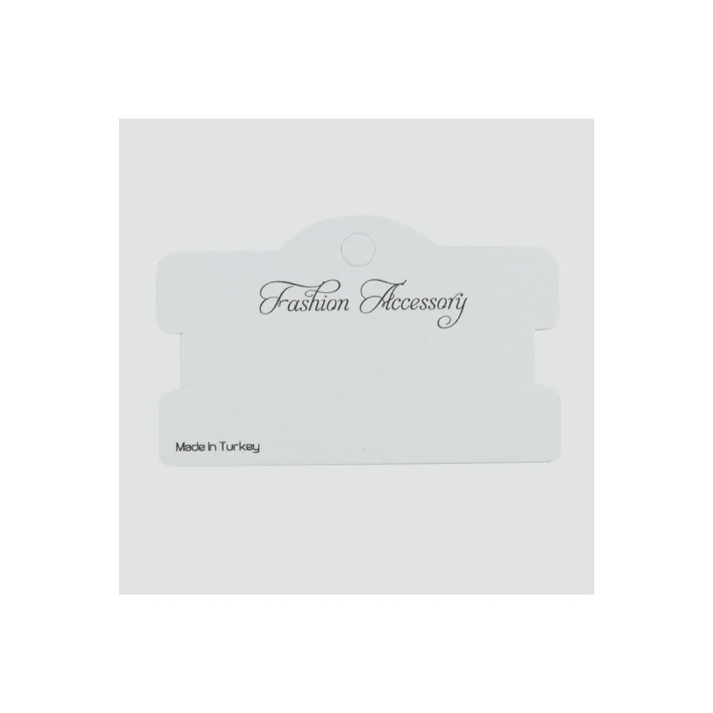 Bileklik Kartı-Beyaz