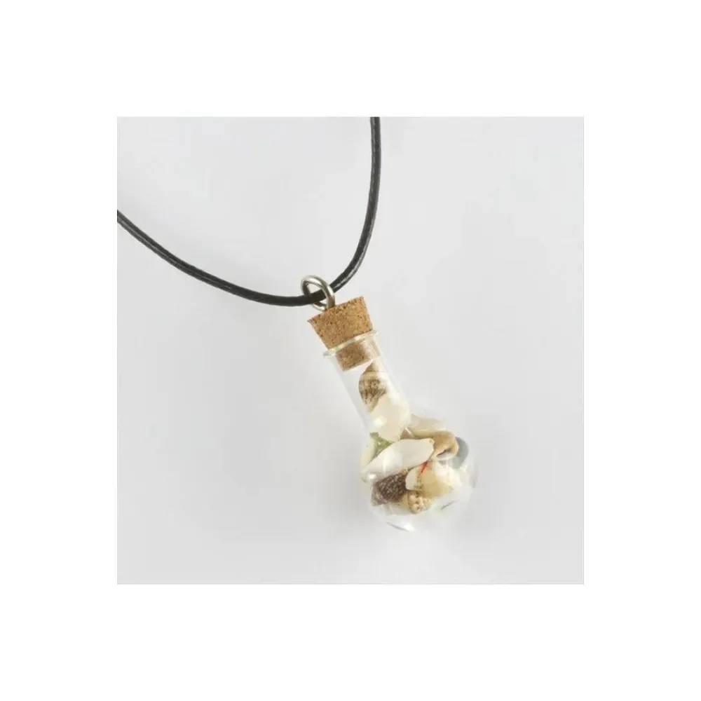 Fanus Canlı Kolye-Siyah