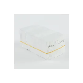 6lı Küpe Kartı-Beyaz