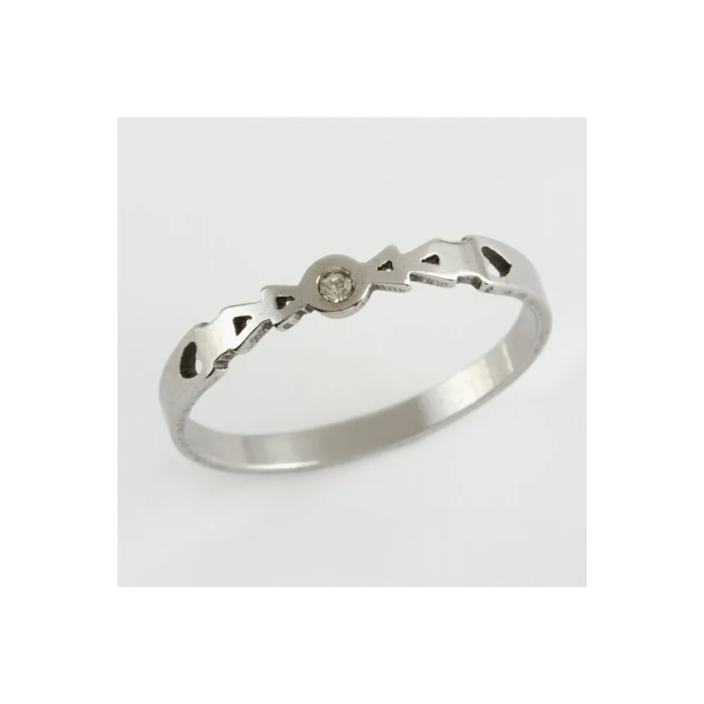 Ok Lüks Çelik Yüzük-Gümüş Rengi