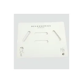 Fular Kartı 14X16 cm-Beyaz