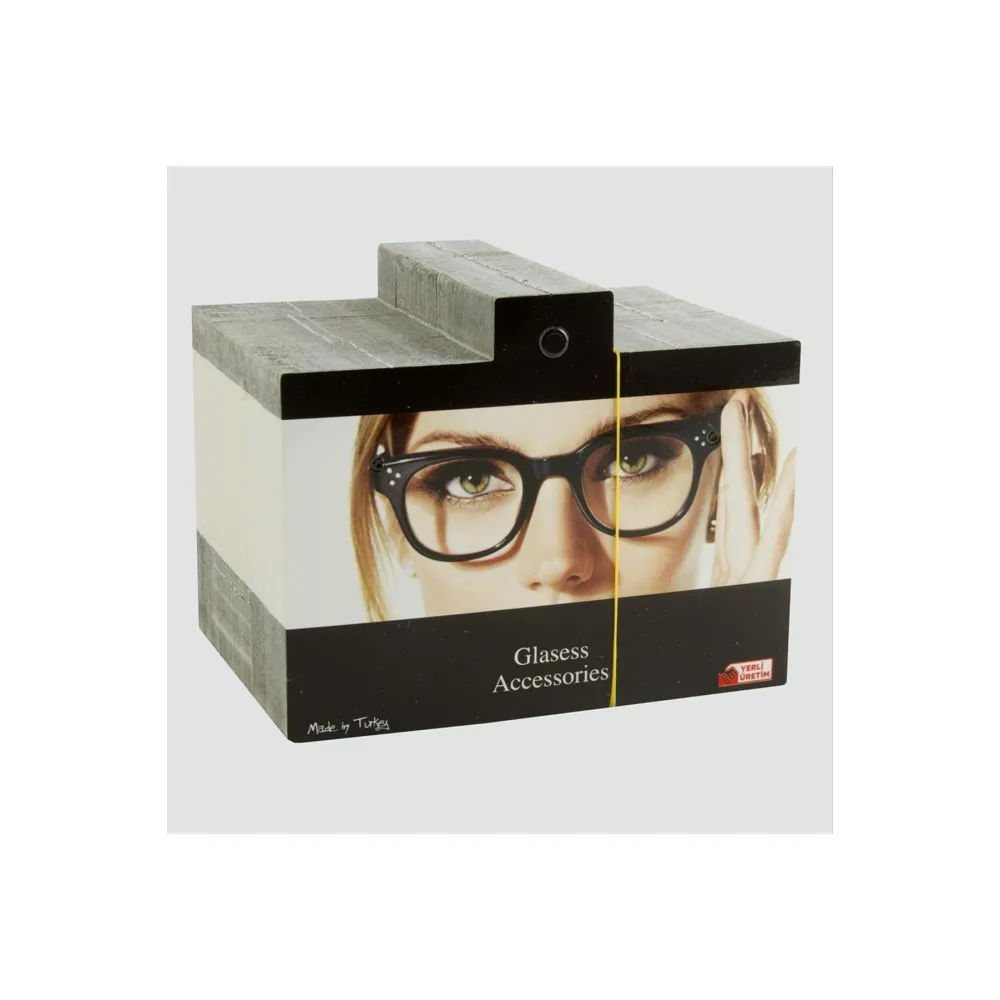 Gözlük Kartı Zincir Büyük-Siyah