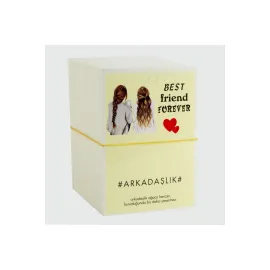 3lü Arkadaşlık Bileklik Kartı-Sarı
