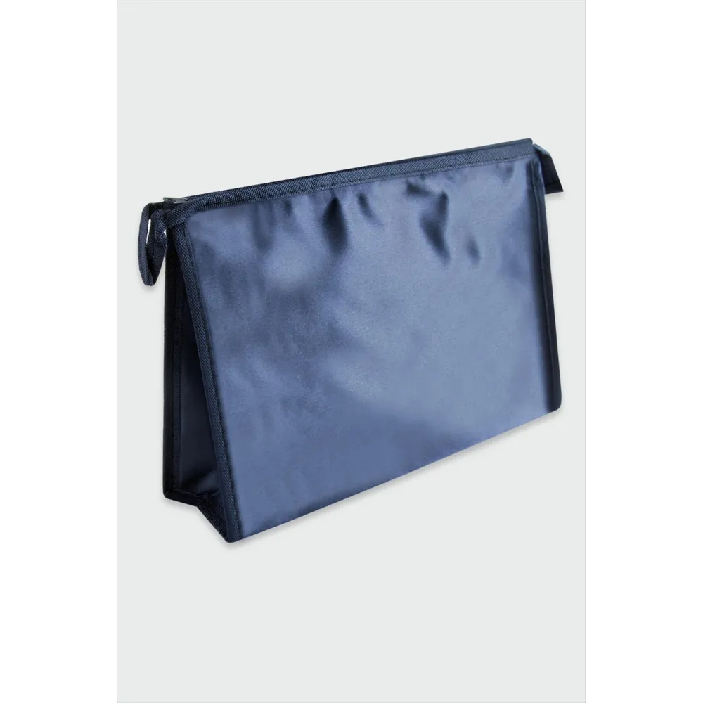 Lacivert Renkli Makyaj Çantası-Lacivert