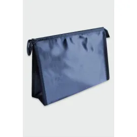 Lacivert Renkli Makyaj Çantası-Lacivert