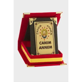 Canım Annem Plaketi-Kırmızı