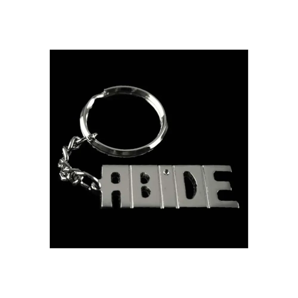 Abide İsimli Anahtarlık-Gümüş Rengi