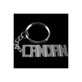 Candan İsimli Anahtarlık-