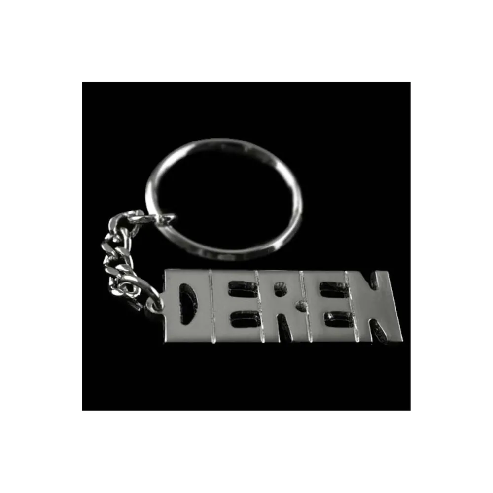 Deren İsimli Anahtarlık-