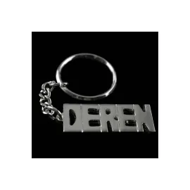 Deren İsimli Anahtarlık-