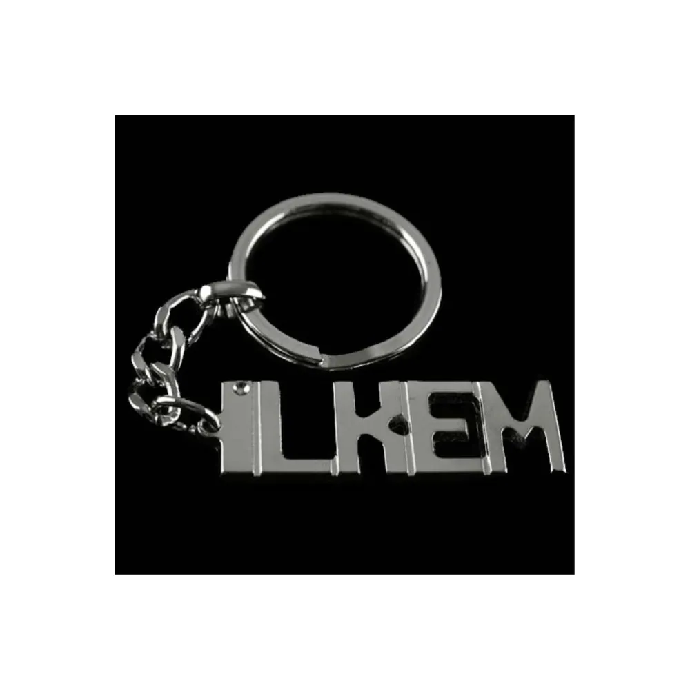 İlkem İsimli Anahtarlık-