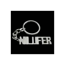 Nilüfer İsimli Anahtarlık-