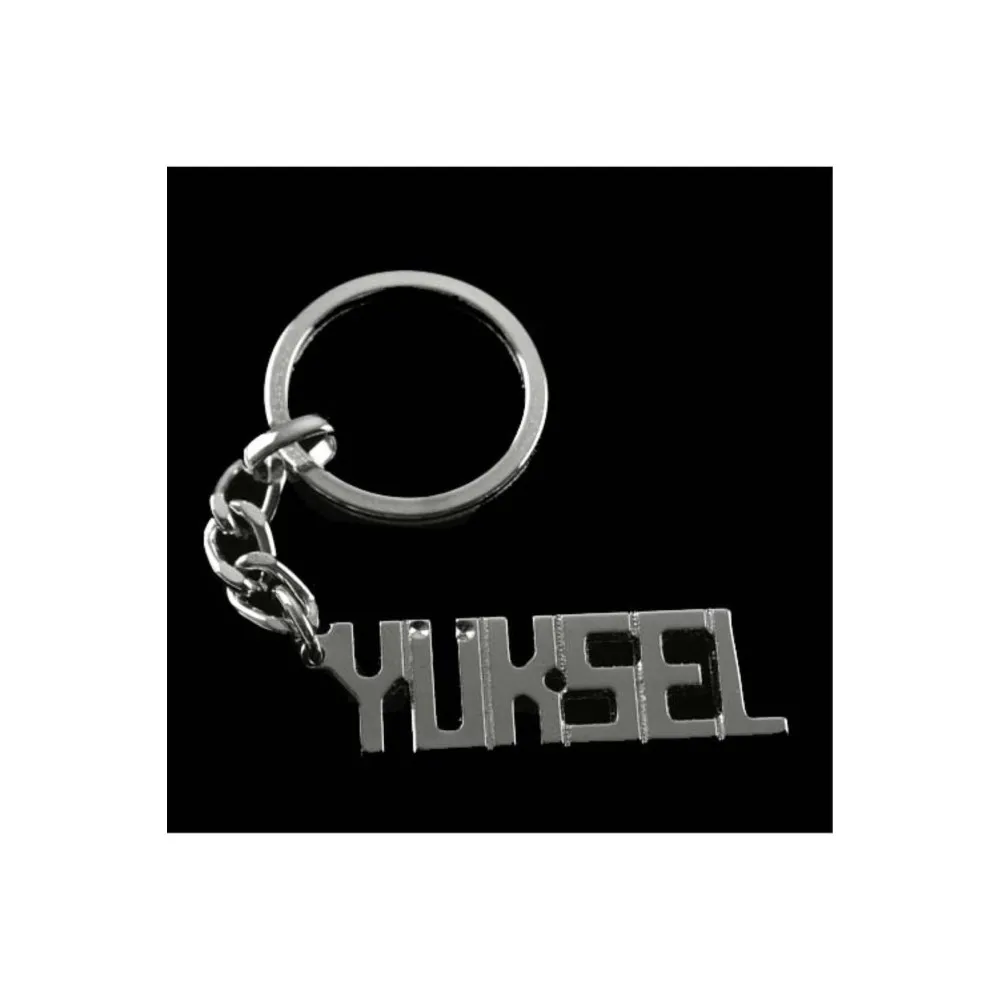 Yüksel İsimli Anahtarlık-