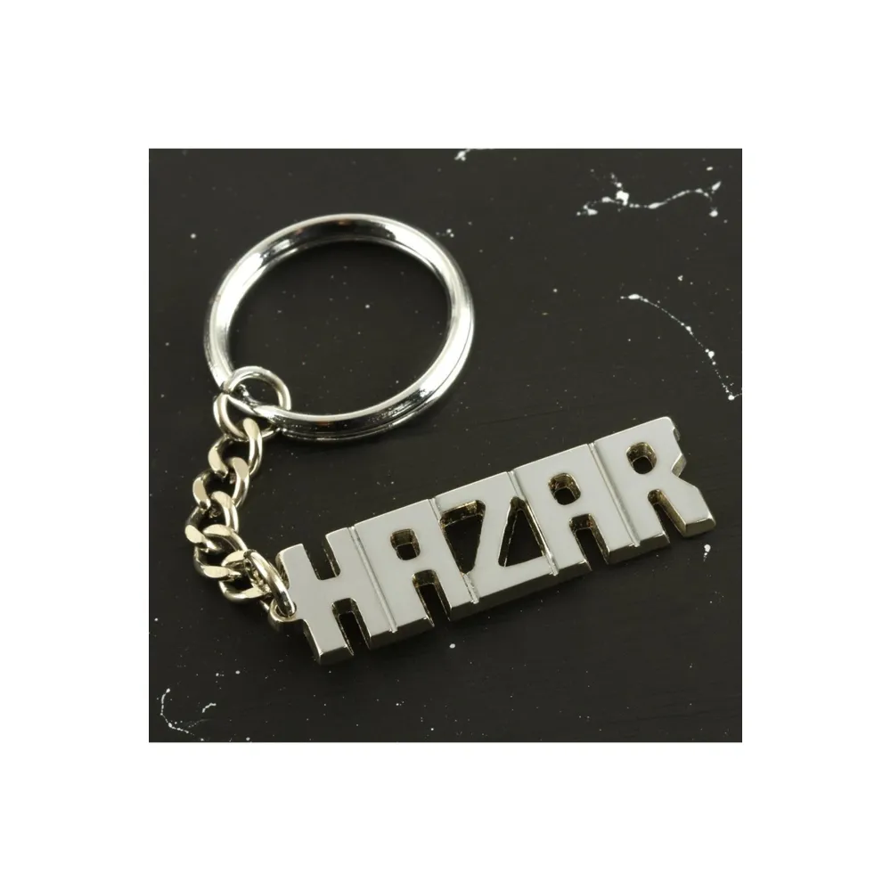 Hazar İsimli Anahtarlık-