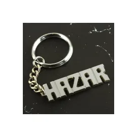 Hazar İsimli Anahtarlık-