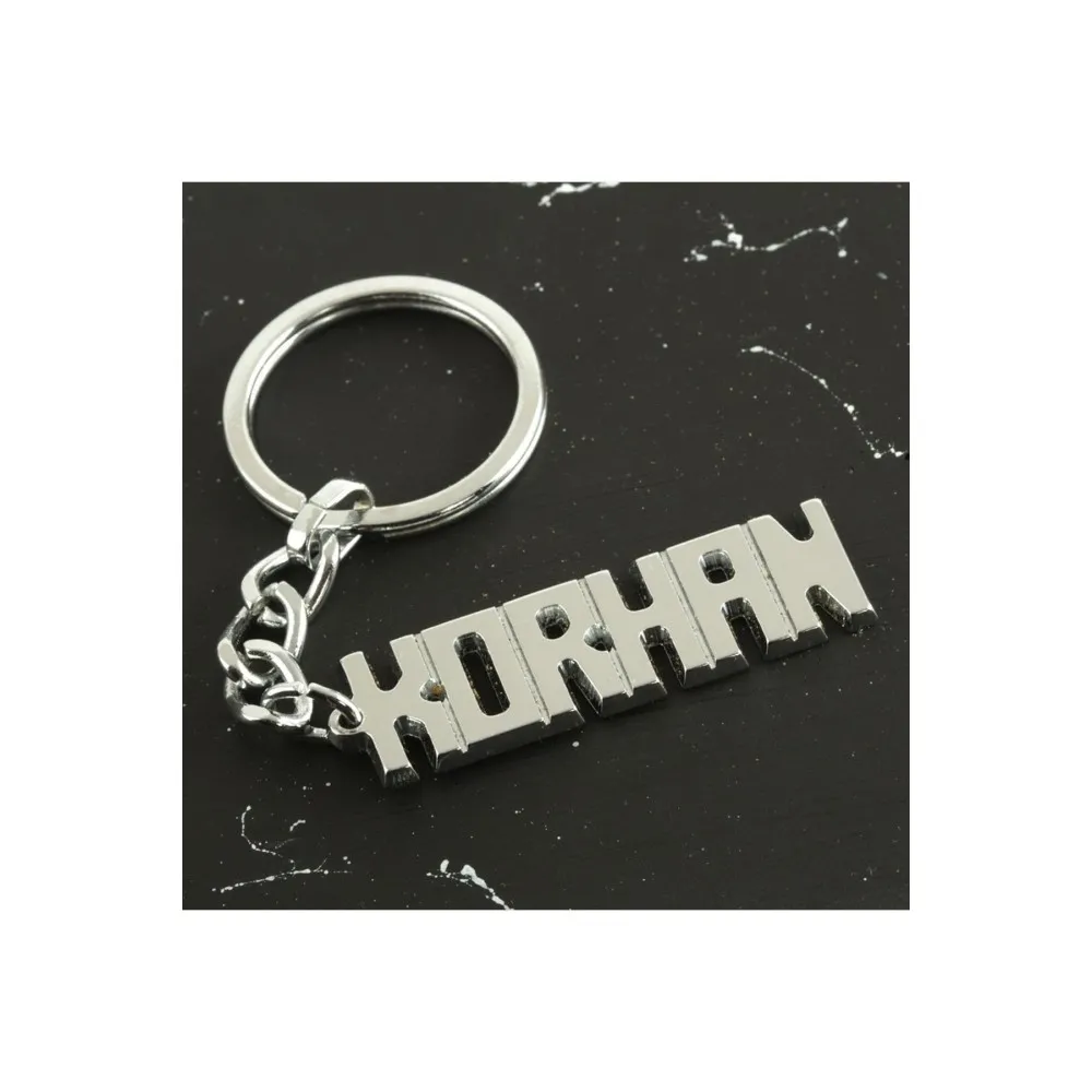 Korhan İsimli Anahtarlık-