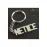 Netice İsimli Anahtarlık-