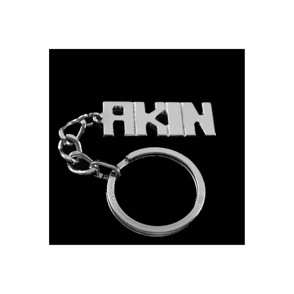 Akın İsimli Anahtarlık-