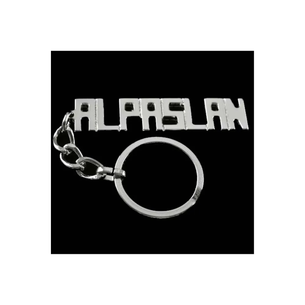 Alparslan İsimli Anahtarlık-