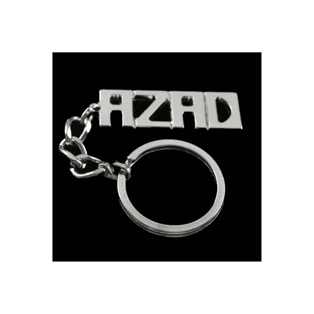 Azad İsimli Anahtarlık-