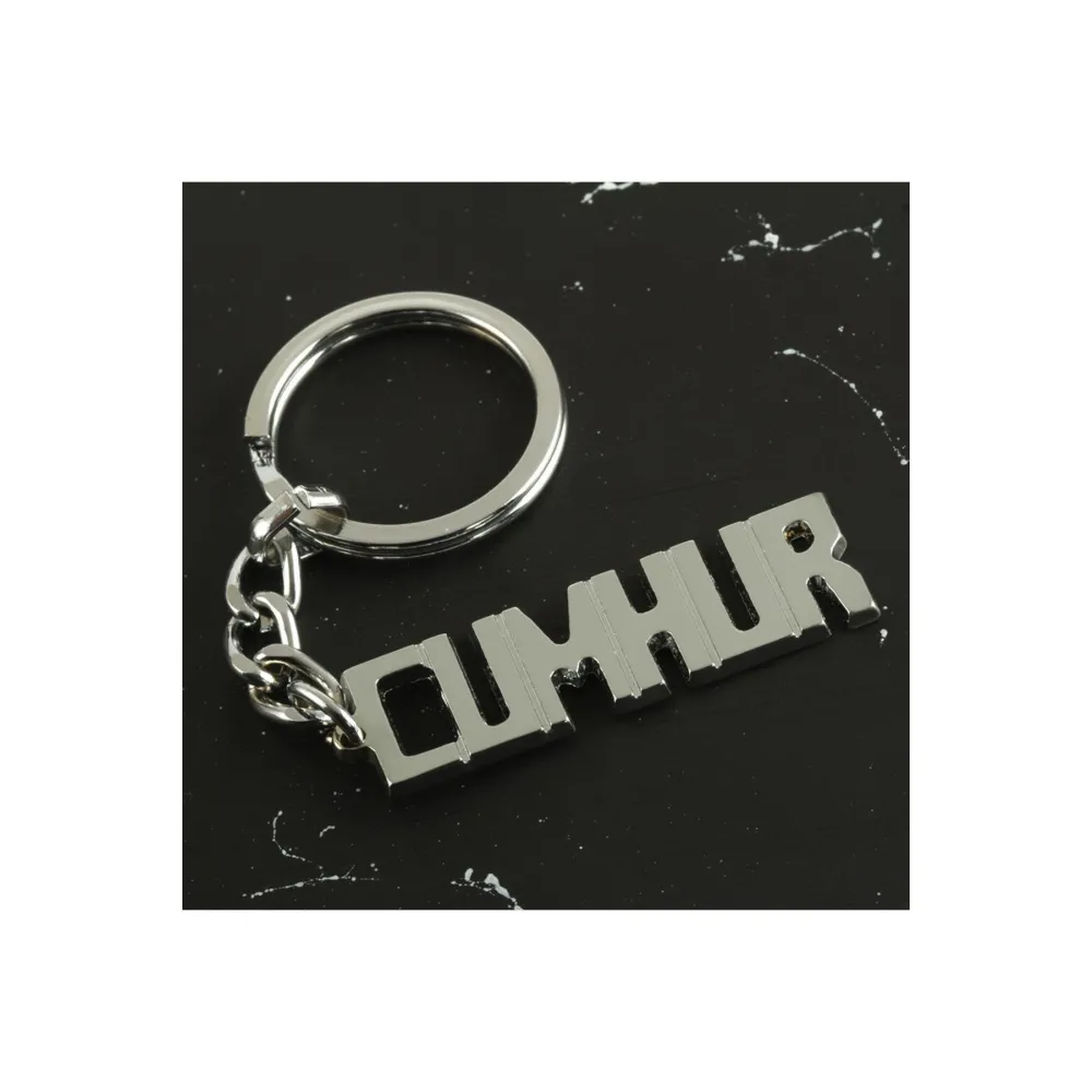 Cumhur İsimli Anahtarlık-