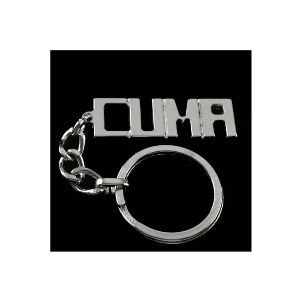 Cuma İsimli Anahtarlık-