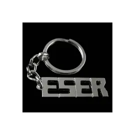 Eser İsimli Anahtarlık-