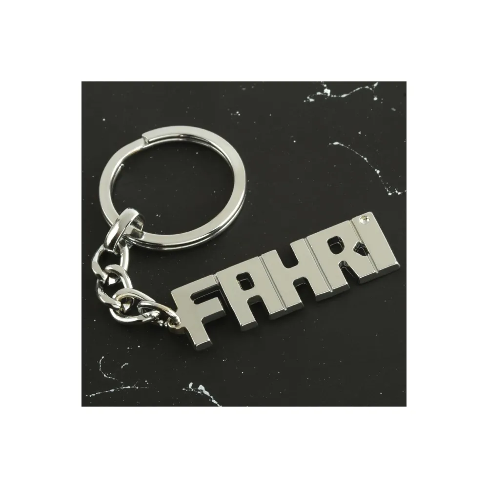 Fahri İsimli Anahtarlık-