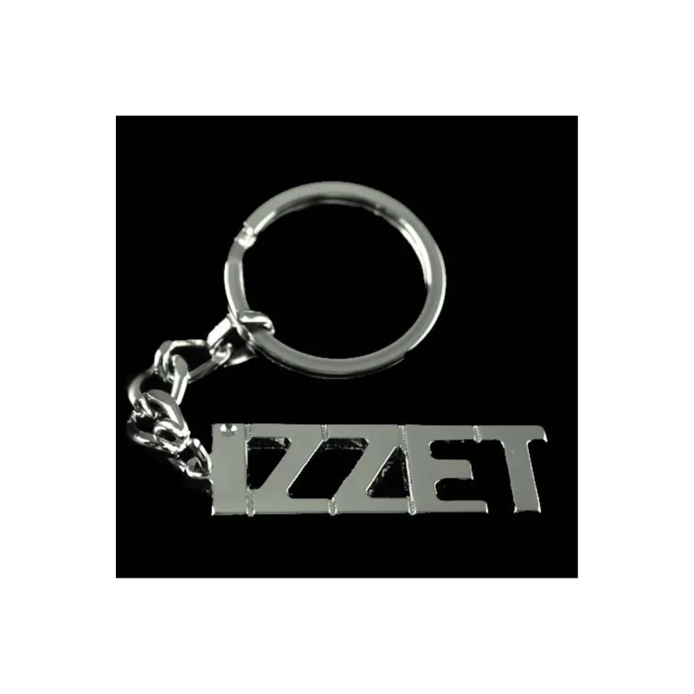 İzzet İsimli Anahtarlık-