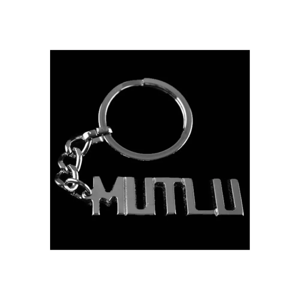 Mutlu İsimli Anahtarlık-