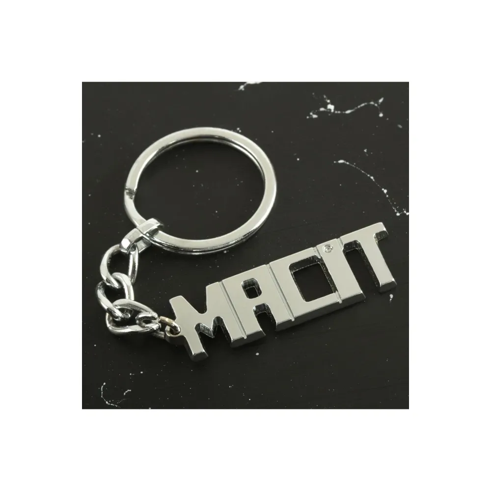 Macit İsimli Anahtarlık-