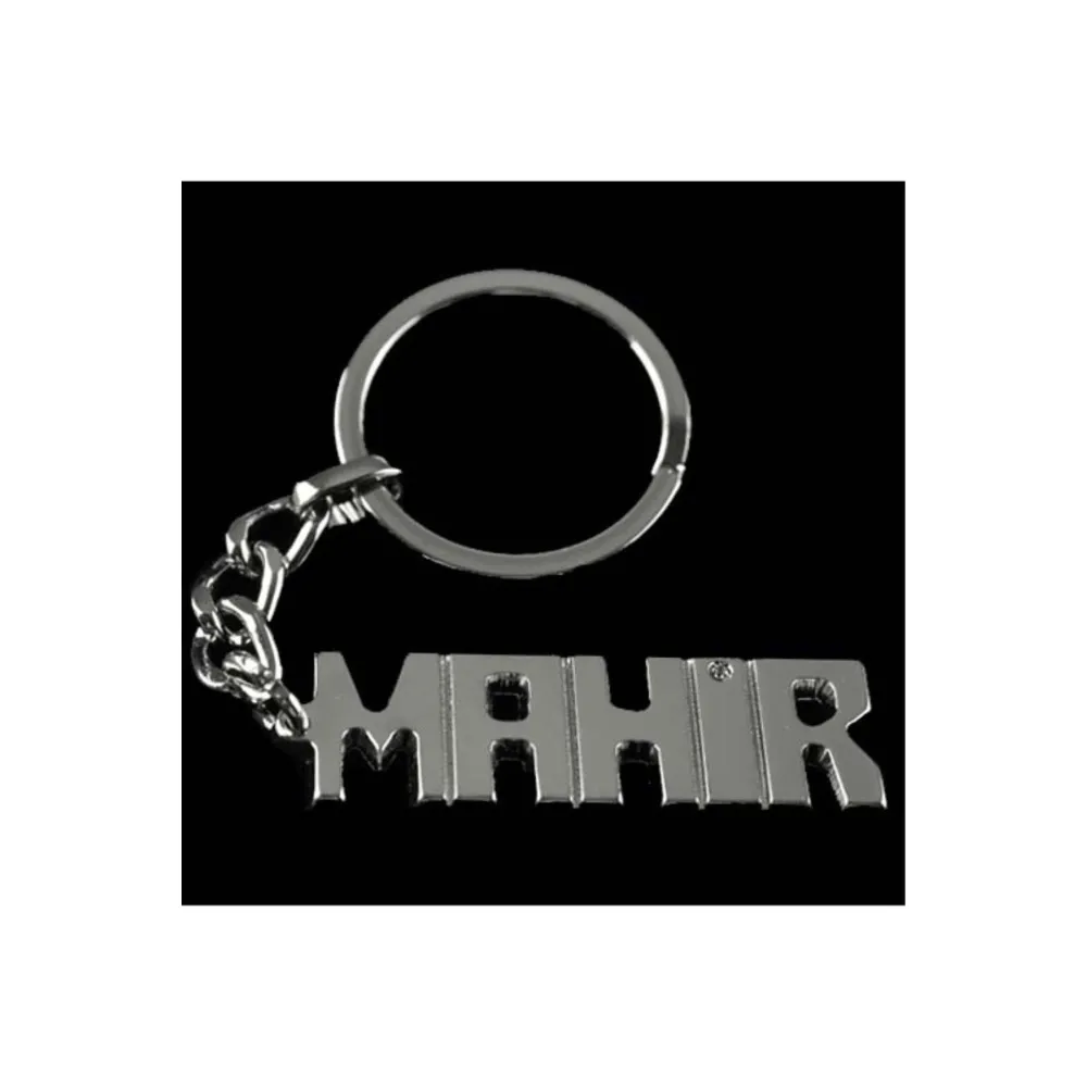 Mahir İsimli Anahtarlık-