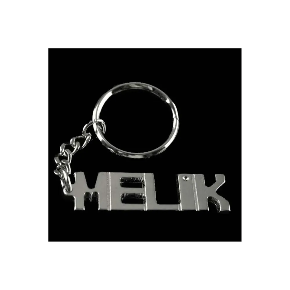 Melik İsimli Anahtarlık-