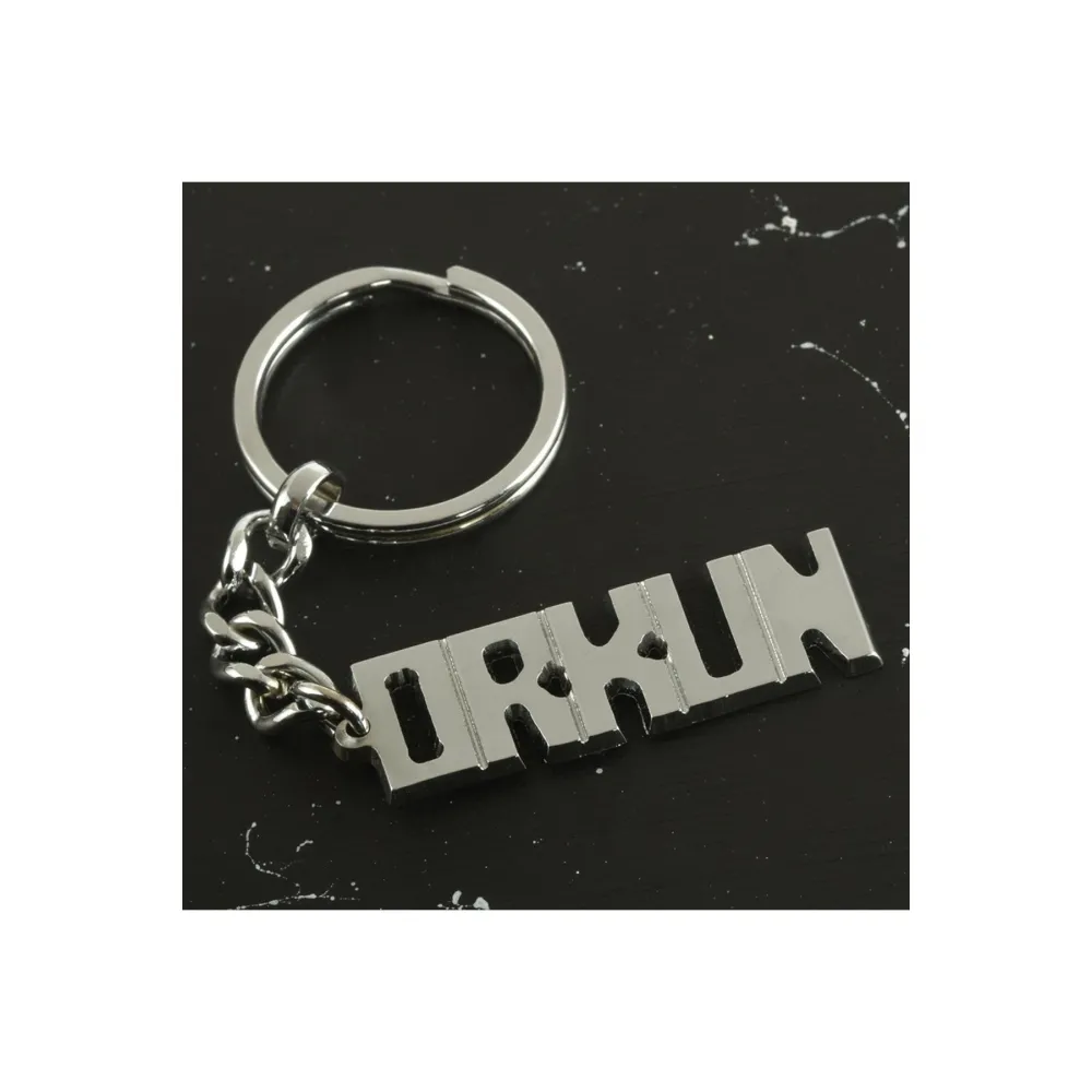 Orkun İsimli Anahtarlık-