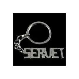 Servet İsimli Anahtarlık-