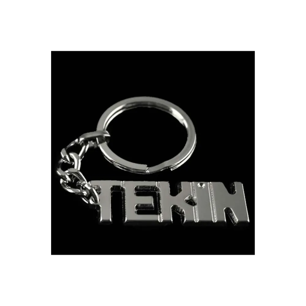 Tekin İsimli Anahtarlık-